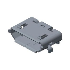 USB MICRO-B FATNING SMD 5-POLET