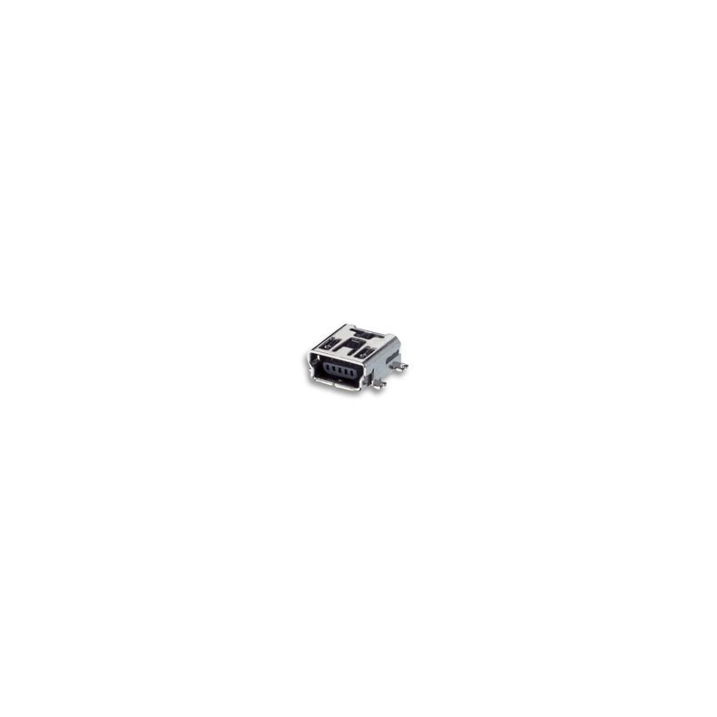 USB MINI-B FATNING SMD 5-POLET