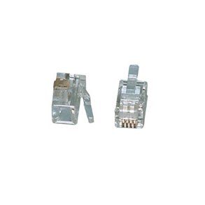 RJ9/RJ10 4/4 MODULARSTIK 7.6mm