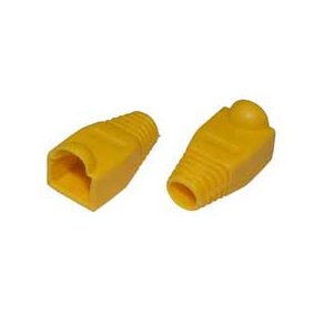 PLASTHTTE FOR RJ45 STIK GUL