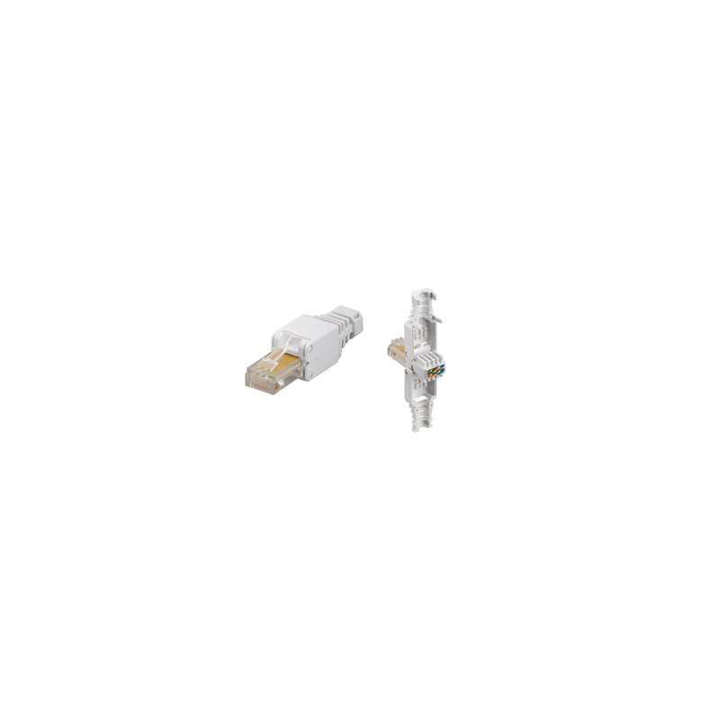 RJ45 8/8 MODULARSTIK SAMLES UDEN BRUG AF VRKTJ CAT5e