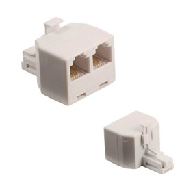 RJ11 Y-DELER 1HAN/2 HUN (ISDN) - Modular bøsninger - EL-SUPPLY