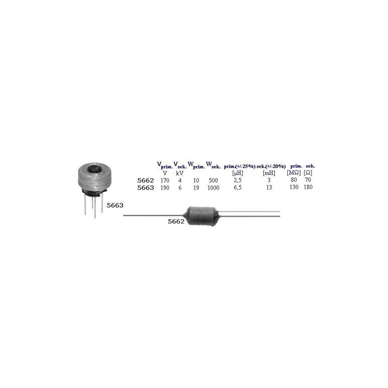 TNDTRANSFORMATOR FOR BLITSRR 190V