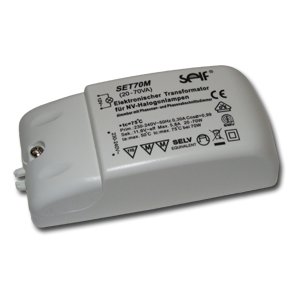 HALOGENTRAFO ELEKTRONISK 20-60VA 12VAC DMPBAR