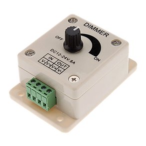 LYSDMPER TIL LEDKDER DC12-24V 8A