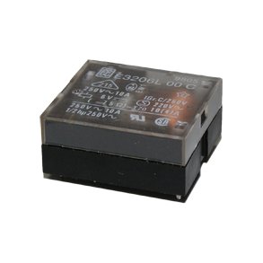 EE STRKSTRMSREL 24VDC/10A 1K1 OHM LIGGENDE 1 SKIFTE 5PINS