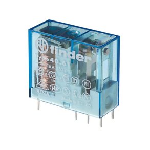 FINDER REL 6VDC/16A 55 OHM 1 SKIFTE 40.61 8PINS