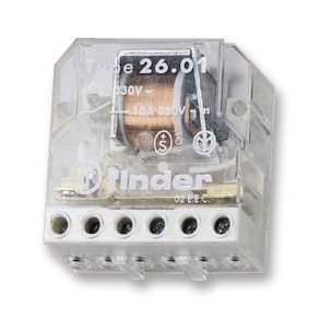 KIPREL 1 SLUTTE 230VAC/10A (IMPULSREL) FINDER 26.01.8.230.0000