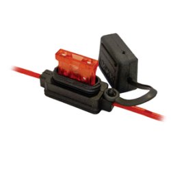 Sikringsholder for autosikringer 2.5mm