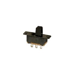 Mini skydeomskifter 1pl ON-ON plast montagehul 16x8mm