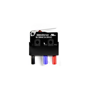 MICROSWITCH med ARM 5A/125VAC 3A/250VAC med 30cm LEDNING IP67