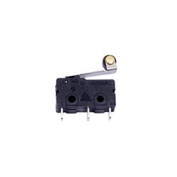 MICROSWITCH med RULLE P ARM 3A 125/250VAC 3.2mm TERMINALER