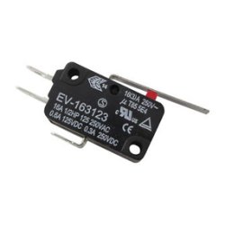 MICROSWITCH med ARM 16A 125/250VAC 4.8mm TERMINALER