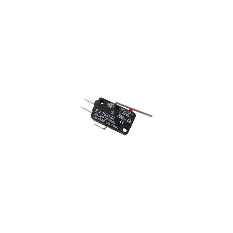 MICROSWITCH med ARM 16A 125/250VAC 4.8mm TERMINALER