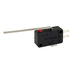 MICROSWITCH med ARM 5A 125/250VAC 4.8mm TERMINALER