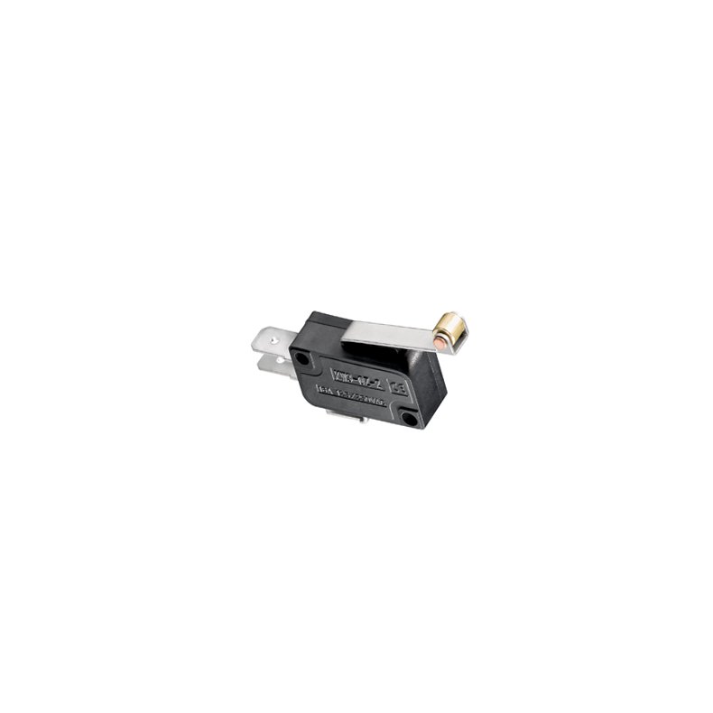 MICROSWITCH med RULLE P ARM 5A 125/250VAC 6.3mm TERMINALER