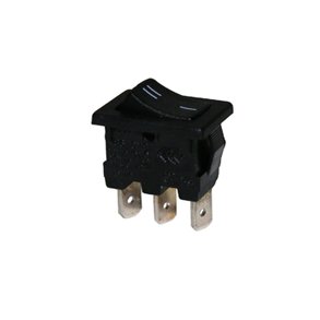 Vippeafbryder 1pl on-on SPDT 250V/6A montagehul 19x12.9mm