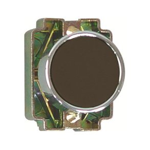 TRYKKNAP KB2 METALHUS SORT (6085 SERIE)