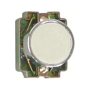 TRYKKNAP KB2 METALHUS HVID (6085 SERIE)