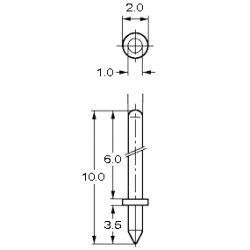 RUNDT PRINTSPYD m. KRAVE =1.0mm