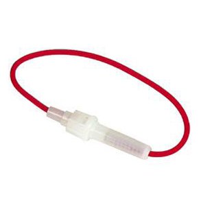 Sikringsholder for 6x32mm sikring m. 30cm ledning