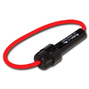 Sikringsholder til ledning 5x20mm 15A