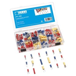 Fervi Kabelskosortiment 200stk. assorteret