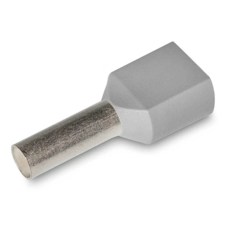 Terminalrr tvilling isoleret 4.00mm gr