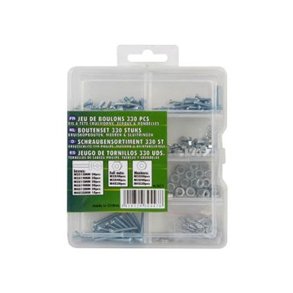 Skruesortiment 330 dele (skruer mm)