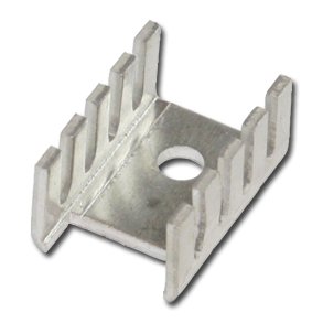 U kleprofil 13.3x19.1x9.53mm aluminium 24K/W