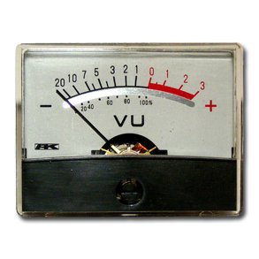 PANEL VU METER 60x46mm 0dB/1400mV