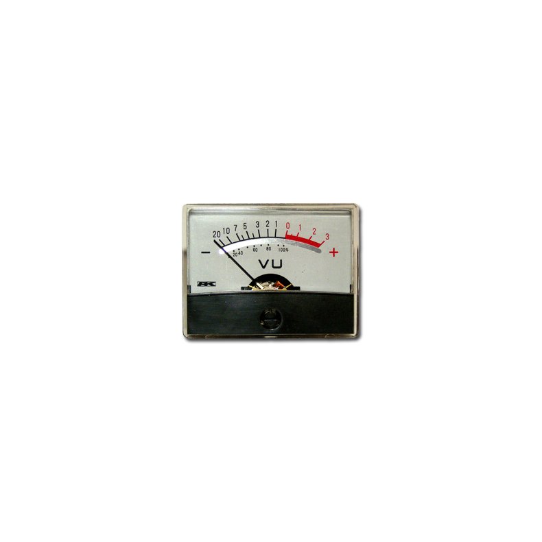 PANEL VU METER 60x46mm 0dB/1400mV