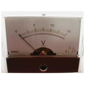 PANELMETER 60x46mm   15V DC (Ri 15K)
