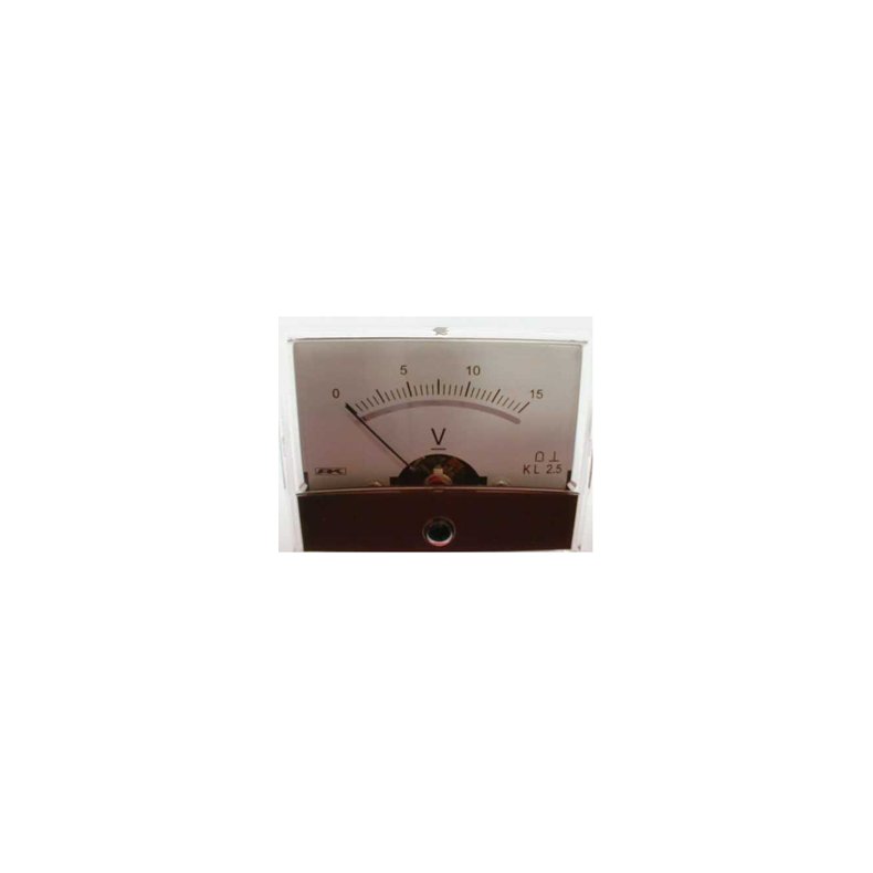 PANELMETER 60x46mm   15V DC (Ri 15K)