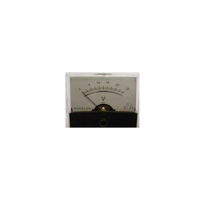 PANELMETER 60x46mm   25V DC (Ri 25K)