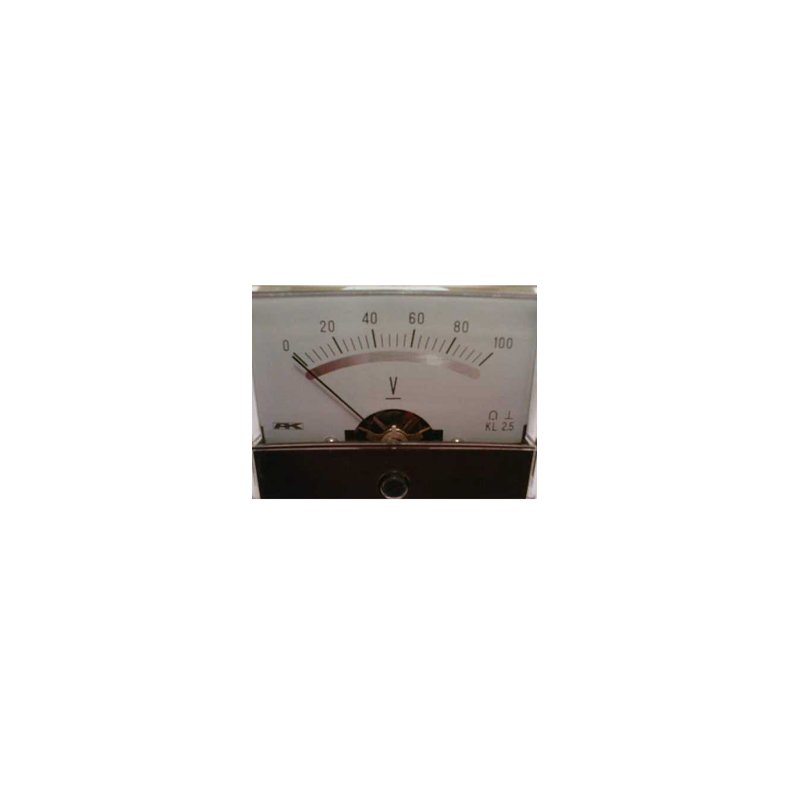 PANELMETER 60x46mm  100V DC (Ri 100K)