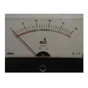 PANELMETER 85x64mm 100mA