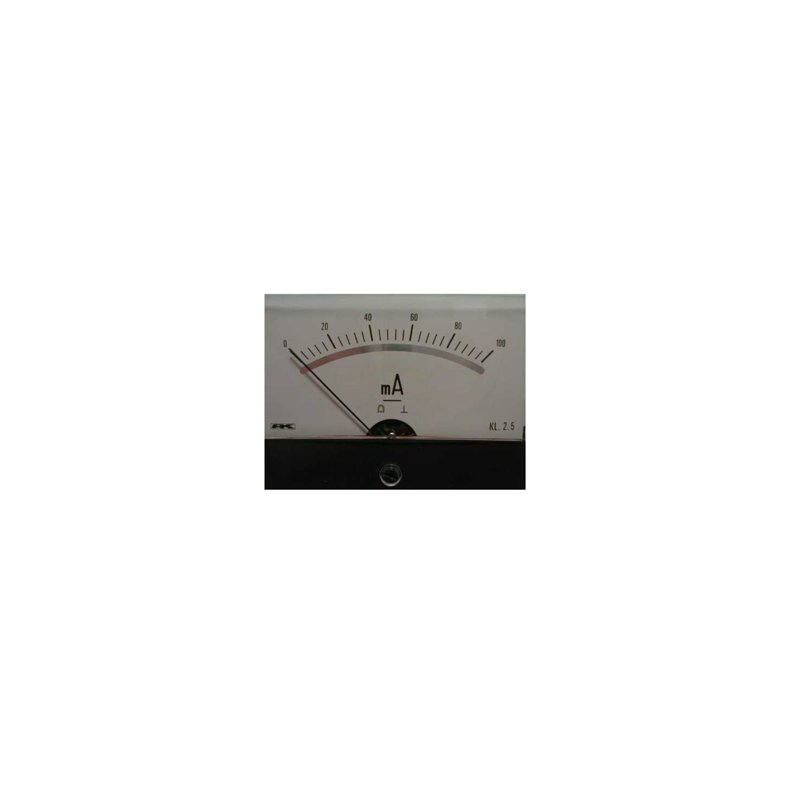 PANELMETER 85x64mm 100mA