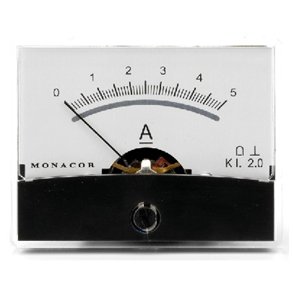 PANELMETER 110x83mm 5A DC