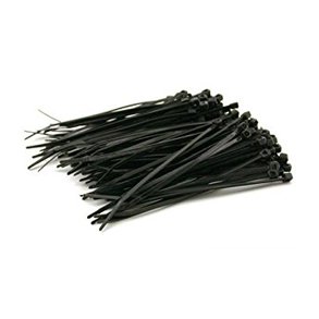 KABELBINDER SORT 135x2.5mm Pakning med 1000stk.