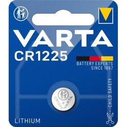 Lithium knapcelle batteri 3V CR1225
