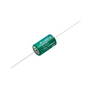 LITHIUM BATTERI 1/2AA 3.0V 25x15mm AXIAL PINDE BATTERI