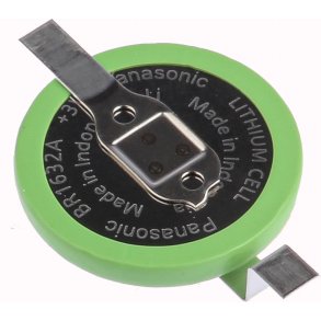 BR-1632A/FAN Lithium-polycarbonat-monofluorid m. flige 3V