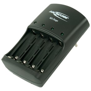 NIZN LADER TIL 4xAAA/4xAA 500mA 4 ENKELT LADERE