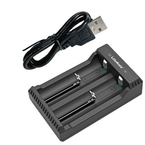 LADER TIL 18650 LI-ION USB 2 SPOR