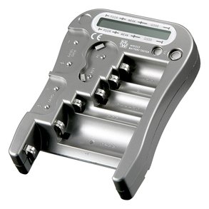 BATTERITESTER m. LCD DISPLAY