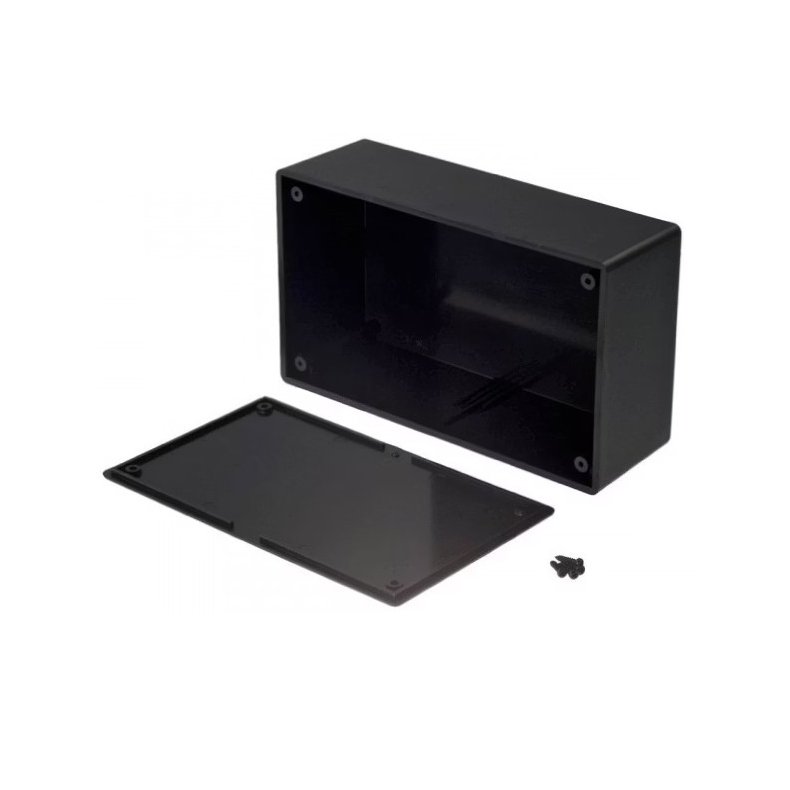 ABS plastboks 151x90x53.2mm sort G1034B