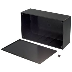 ABS plastboks 189x113x66.6mm sort G1037B