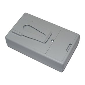 Plastboks m. Clips og batterirum 103x62x26mm