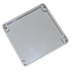 IP65 Plastboks 120x122x55mm Gr. Lukkes med fjederlseskruer.